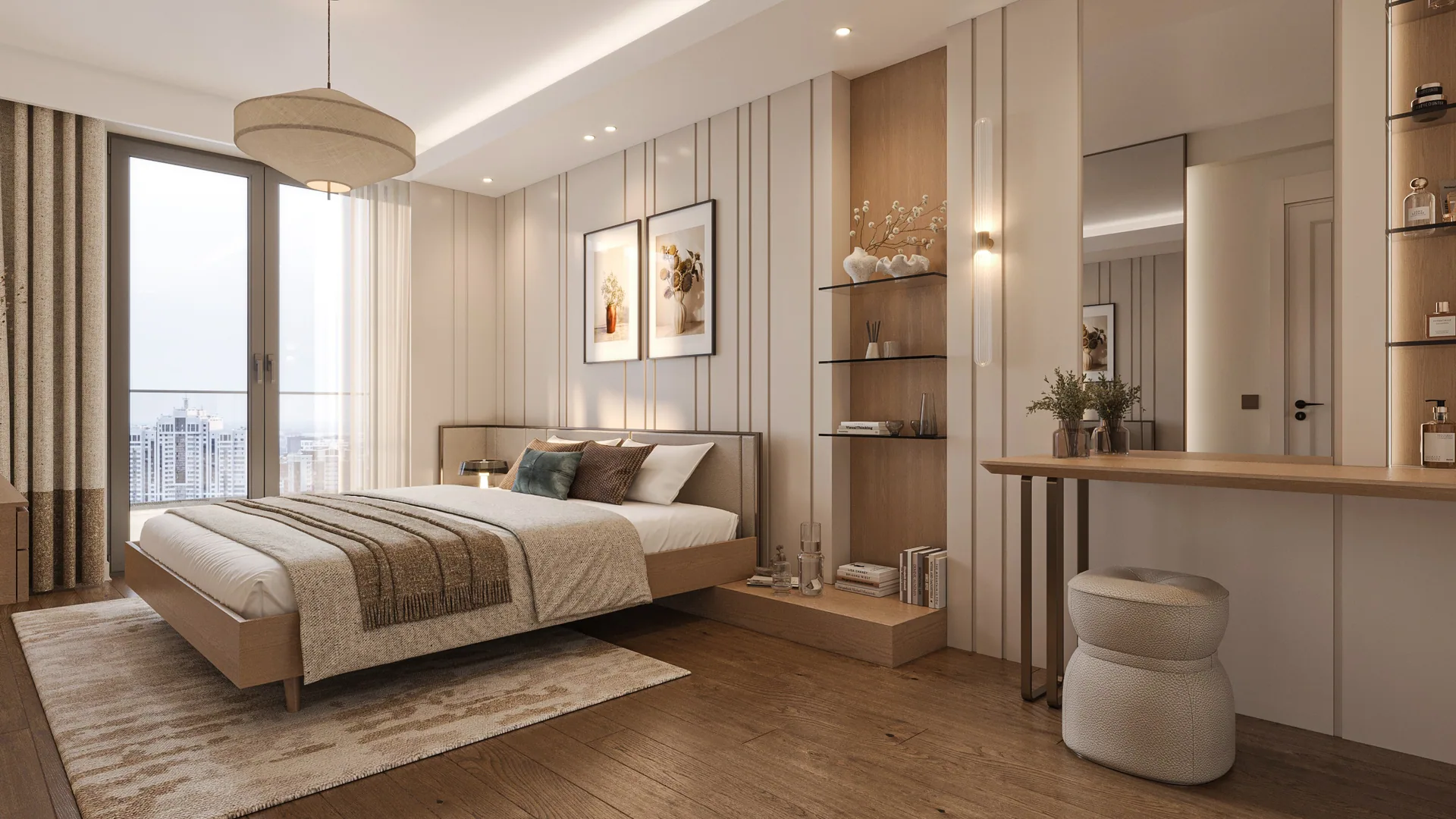 Nebioğlu Prime iç mimari renderı — 18. görsel