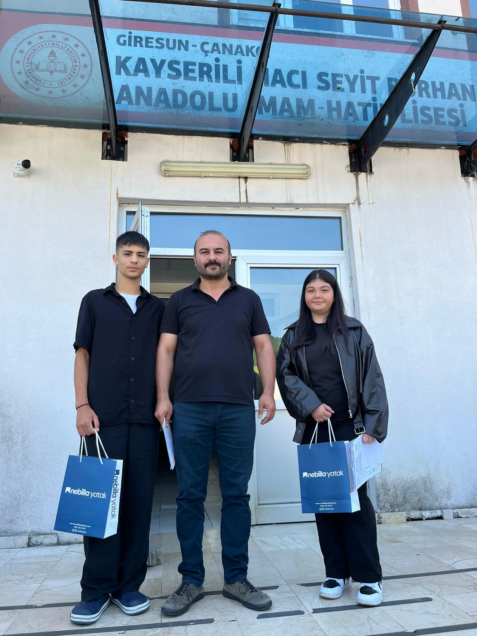 Çanakçı Anadolu İmam Hatip Lisesi öğrencilerine destek